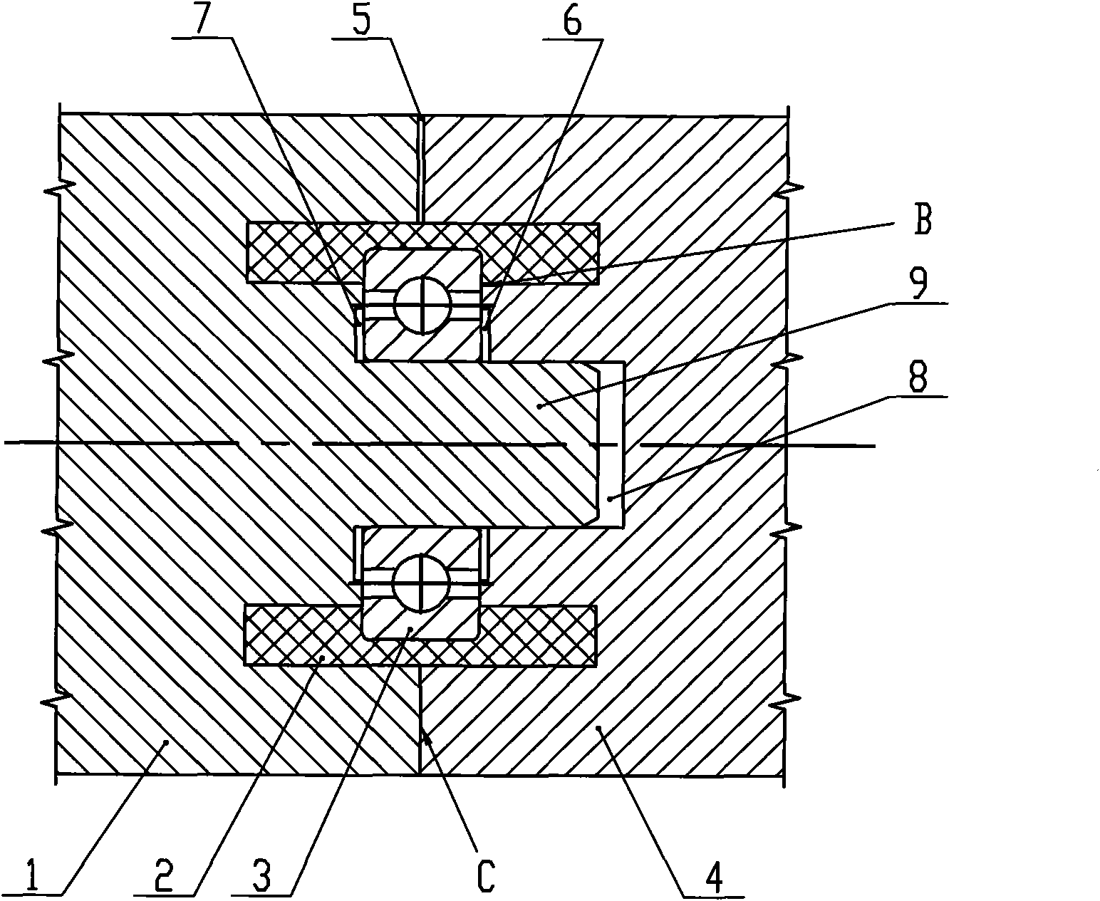 Bearing injection mold