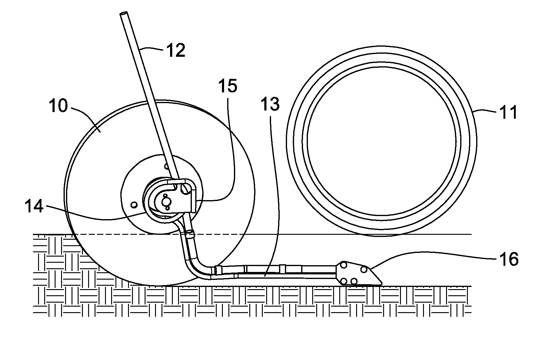 Agricultural implement having fluid delivery features