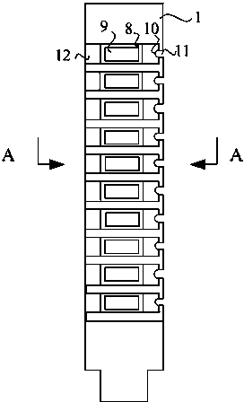 Low-resistance horizontal sample shelf mechanism