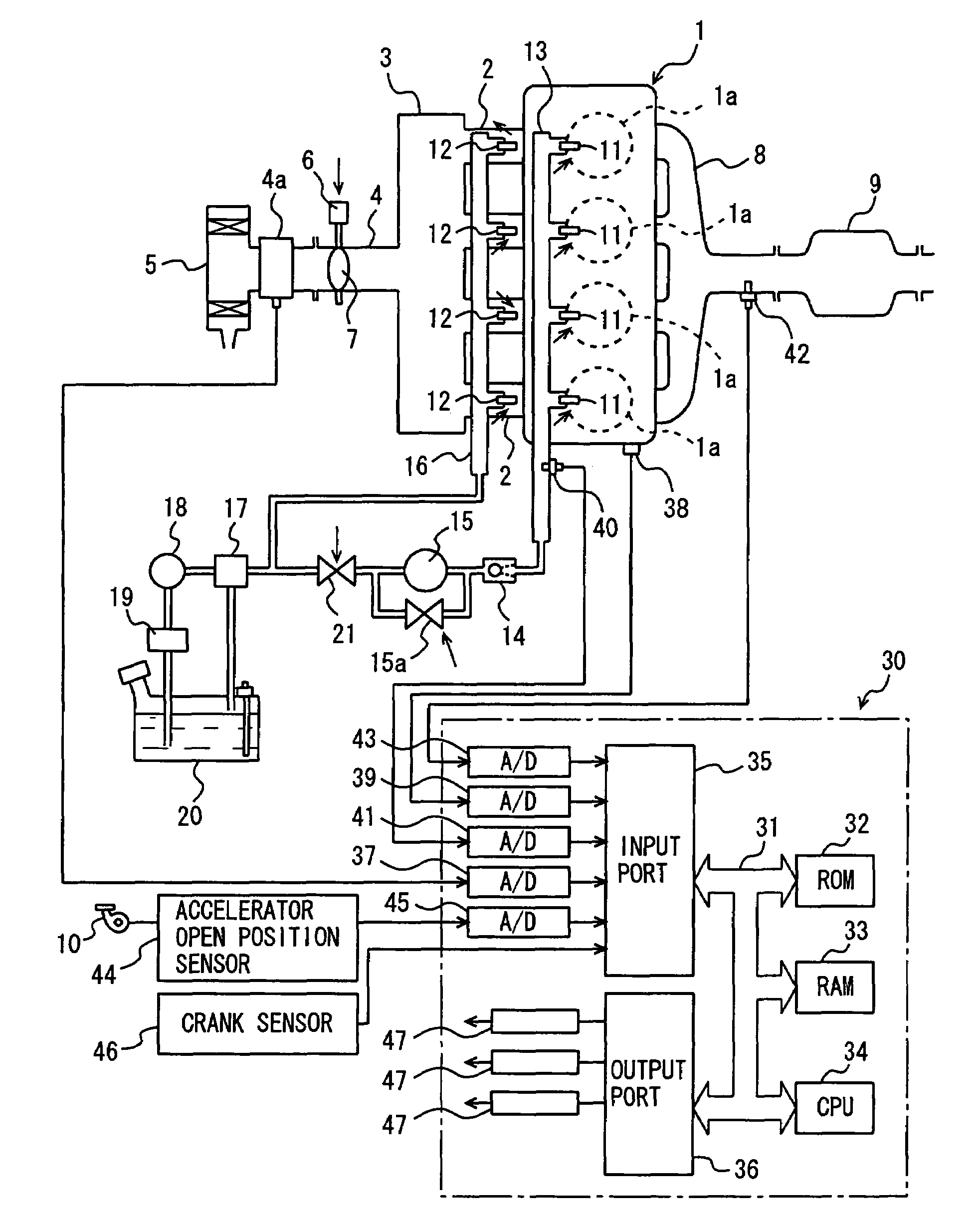 Dual injection type internal combustion engine