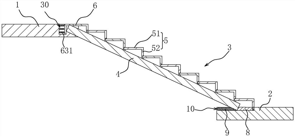 Prefabricated building structure and construction method