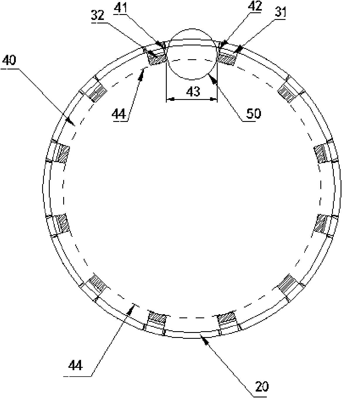 Bearing retainer and machining technique thereof