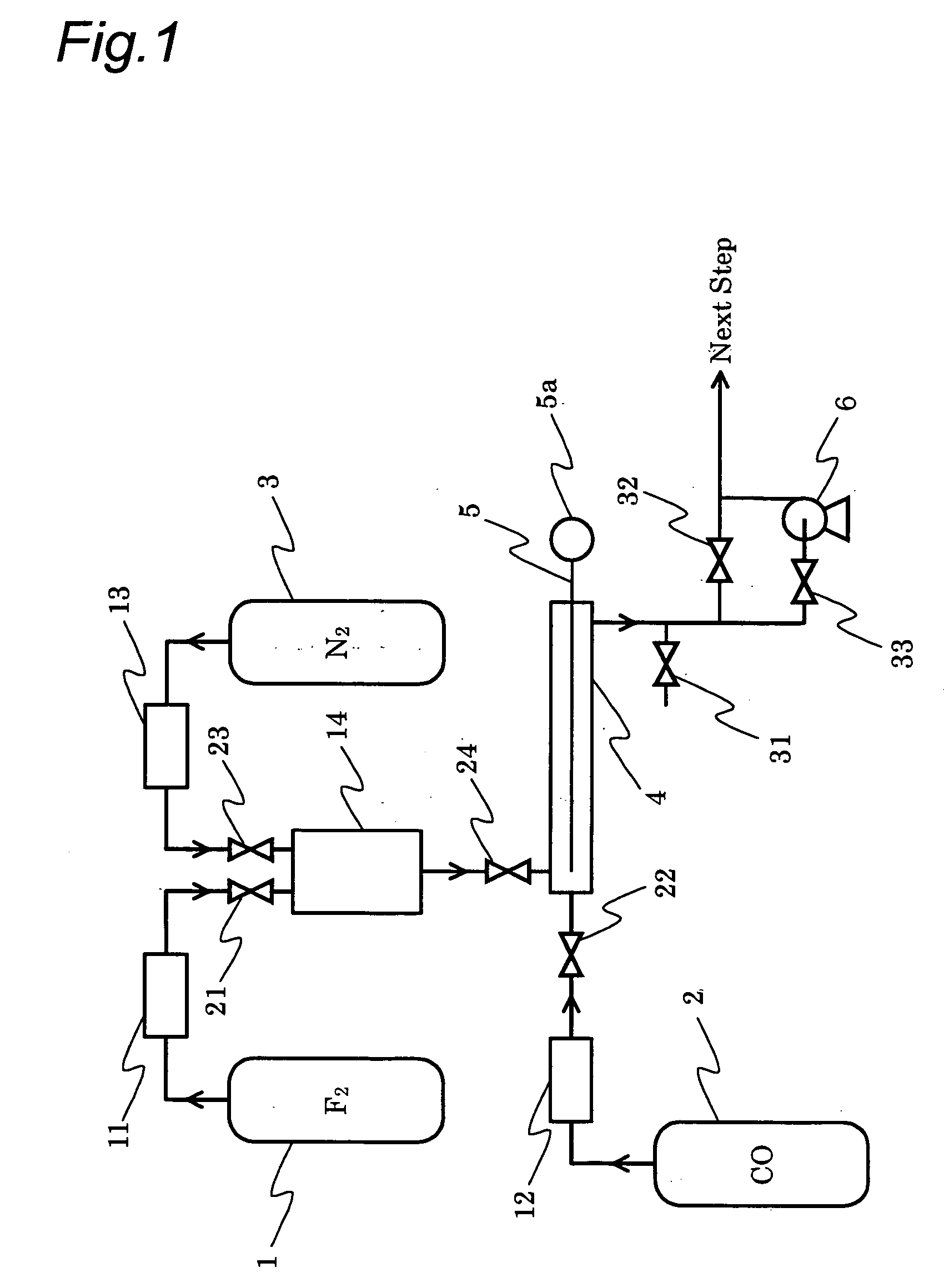 Process for producing carbonyl fluoride