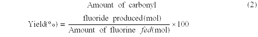 Process for producing carbonyl fluoride