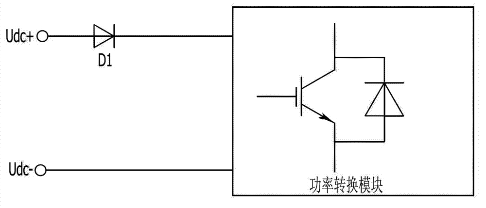 Reverse connection prevention circuit for direct current power supply