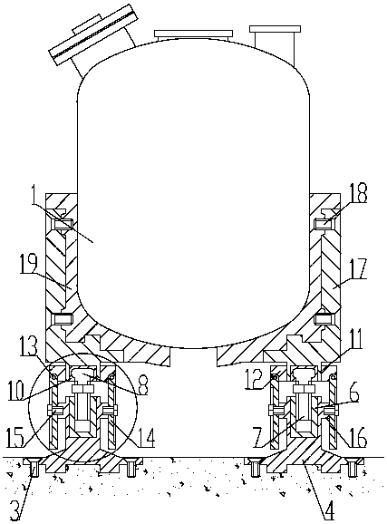 Oil sludge adsorption material stirring kettle