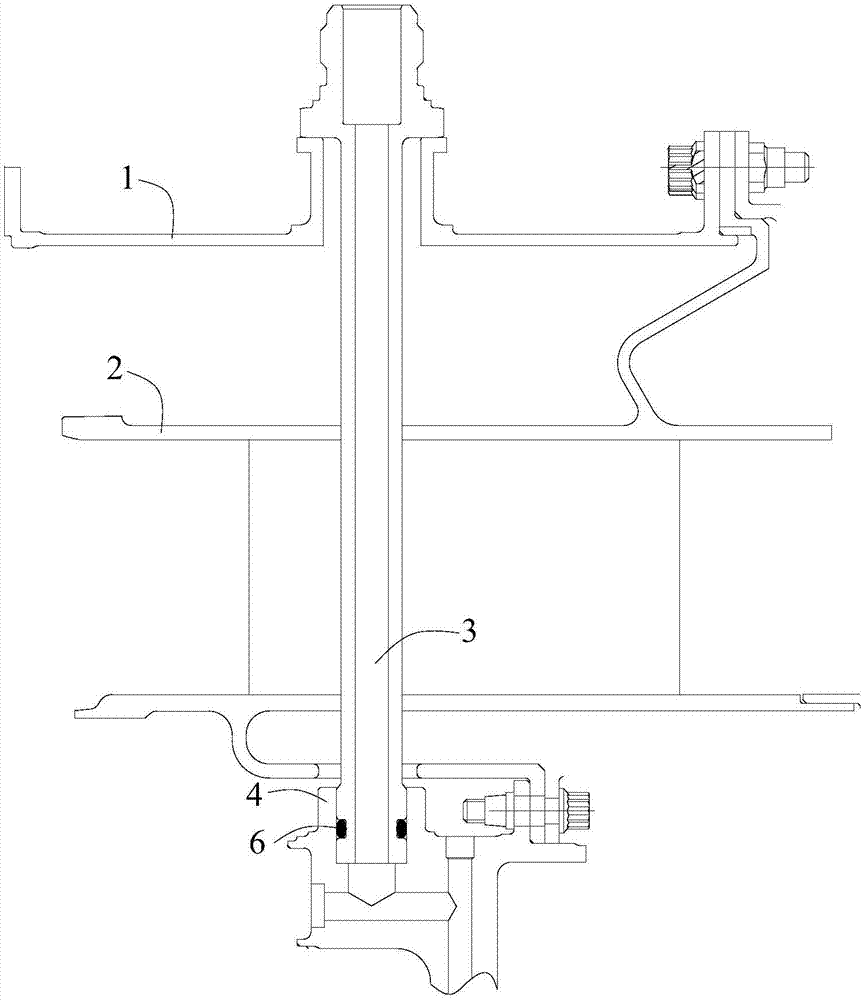 Sealing structure and sliding oil sealing structure of bearing base of gas turbine engine