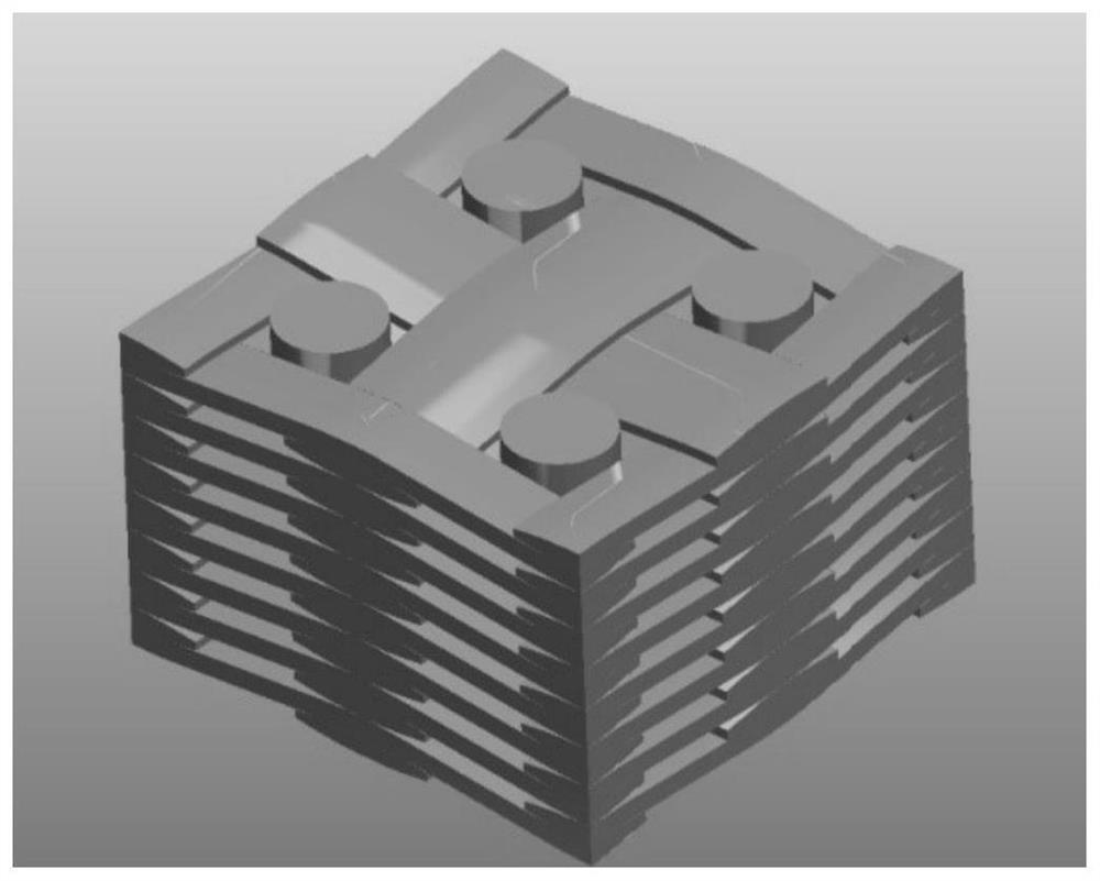 Multi-scale heat-proof optimization method for composite material