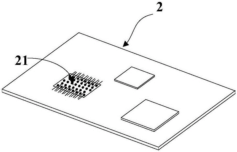 Ball grid array printed circuit board
