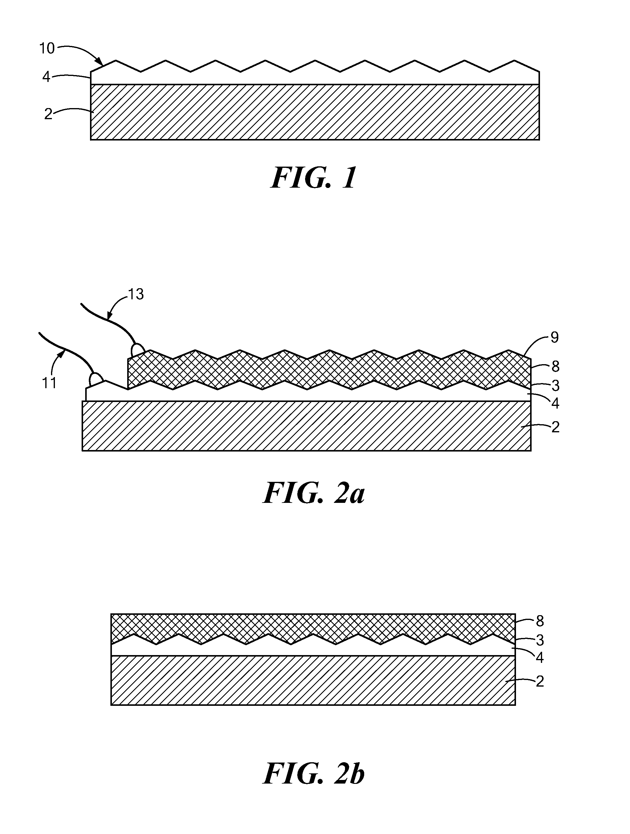 Optical devices featuring nonpolar textured semiconductor layers