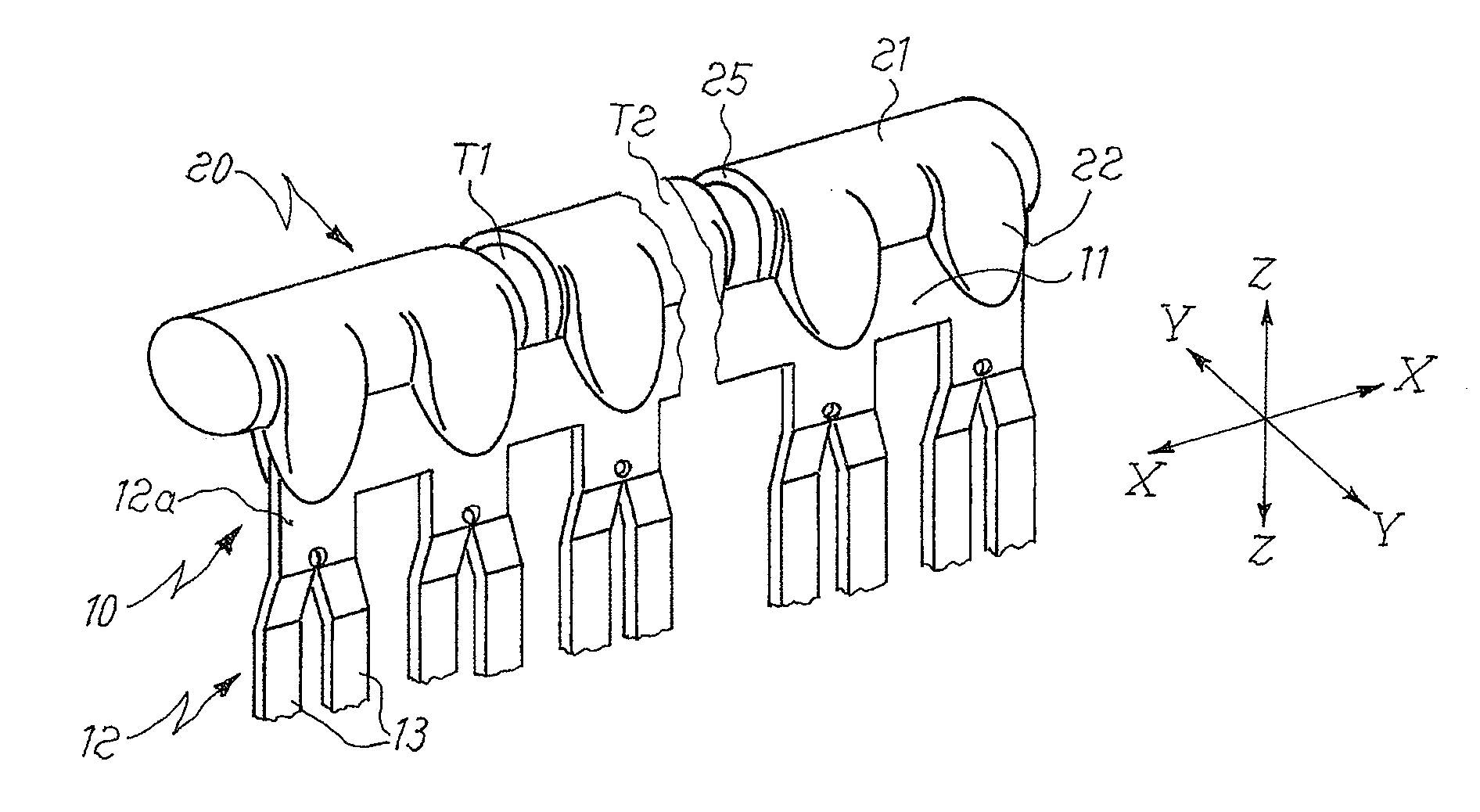 Insulated Jumper in Particular for Terminal Blocks of Switchboards