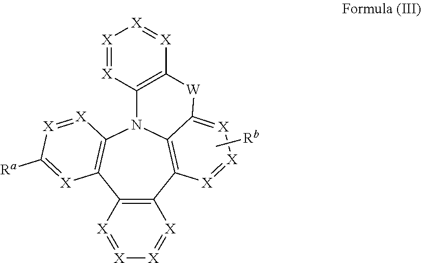 Heterocyclic compounds with dibenzazapine structures