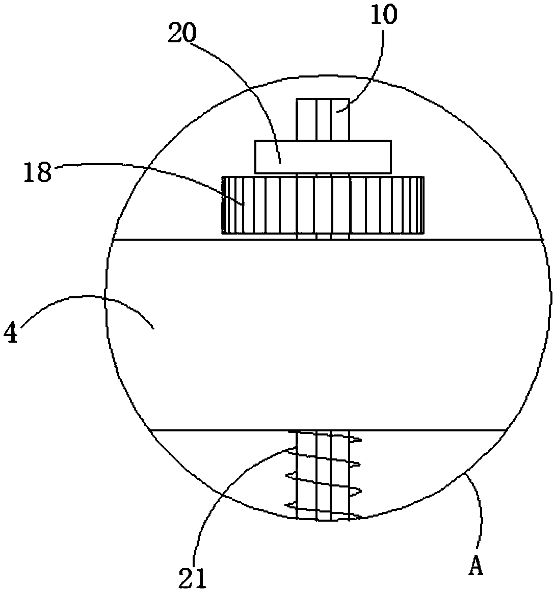 Pilling ball removing device for sweater production