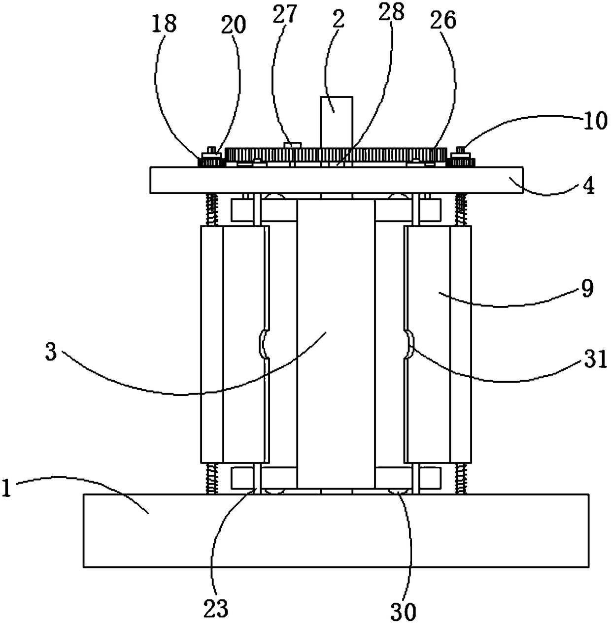 Pilling ball removing device for sweater production