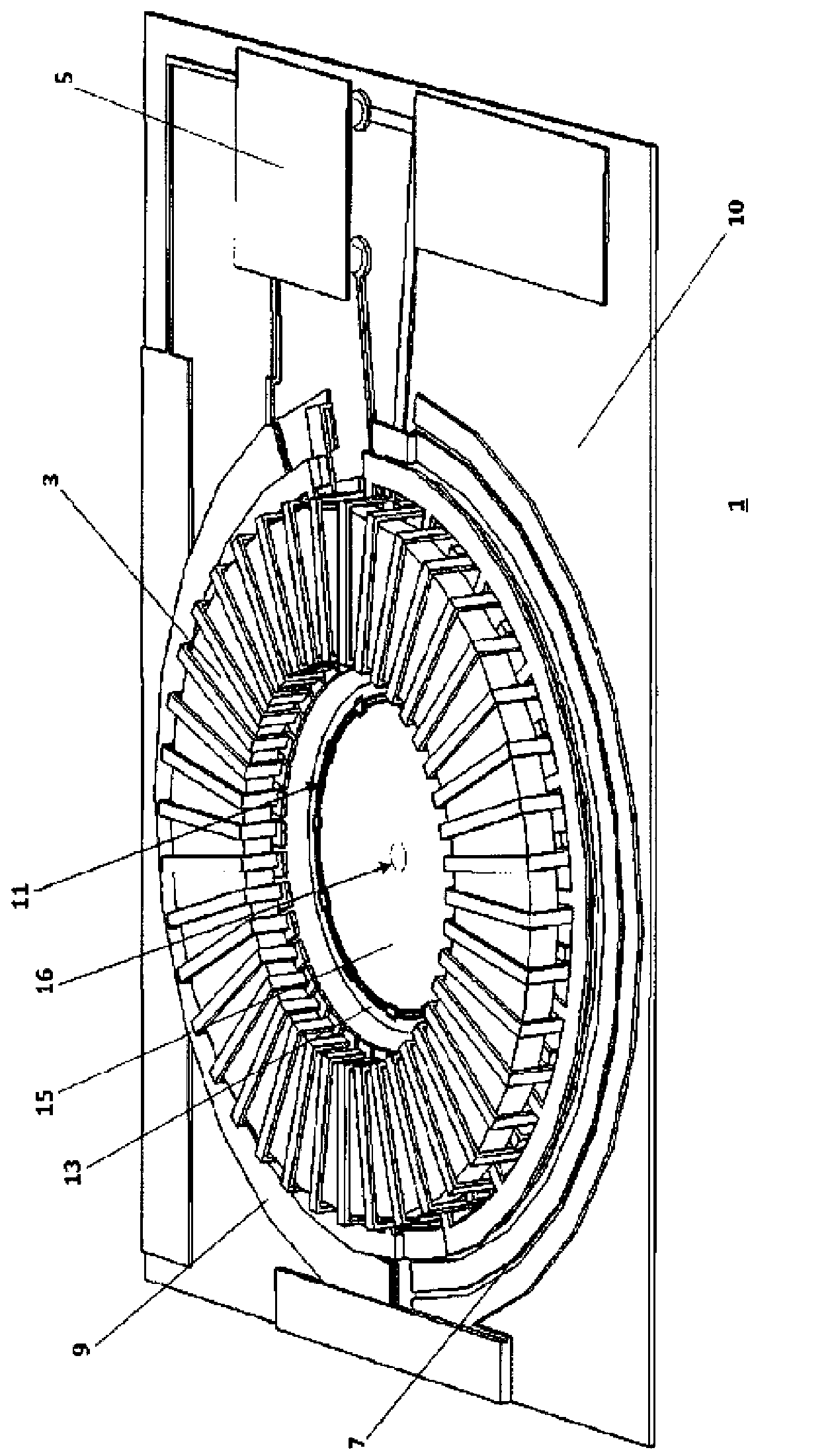 Power fet with a resonant transistor gate