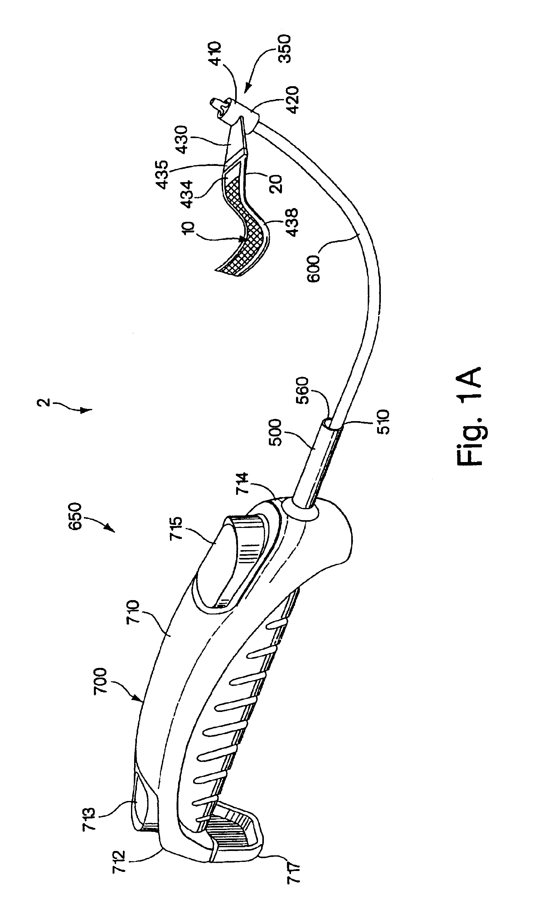System for implanting an implant and method thereof