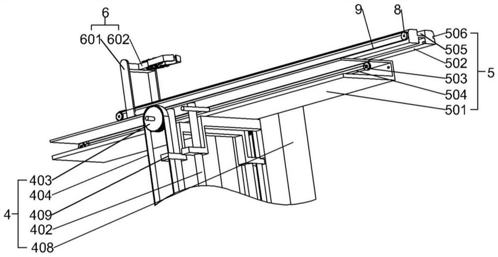 A shared bicycle parking device