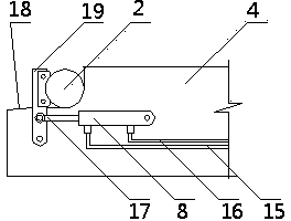 Heavy round steel automatic-feeding machine for shot blasting machine