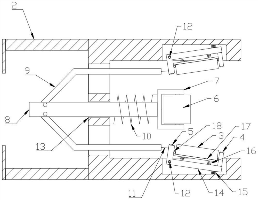 Machining device for removing burrs in steel transportation