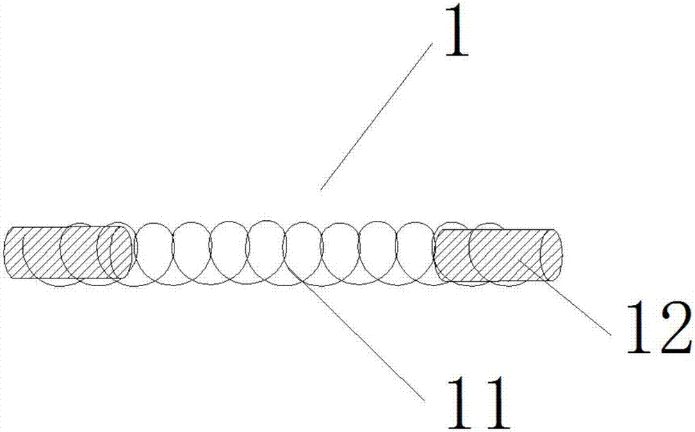 Non-fusion lumbar vertebra fixing device