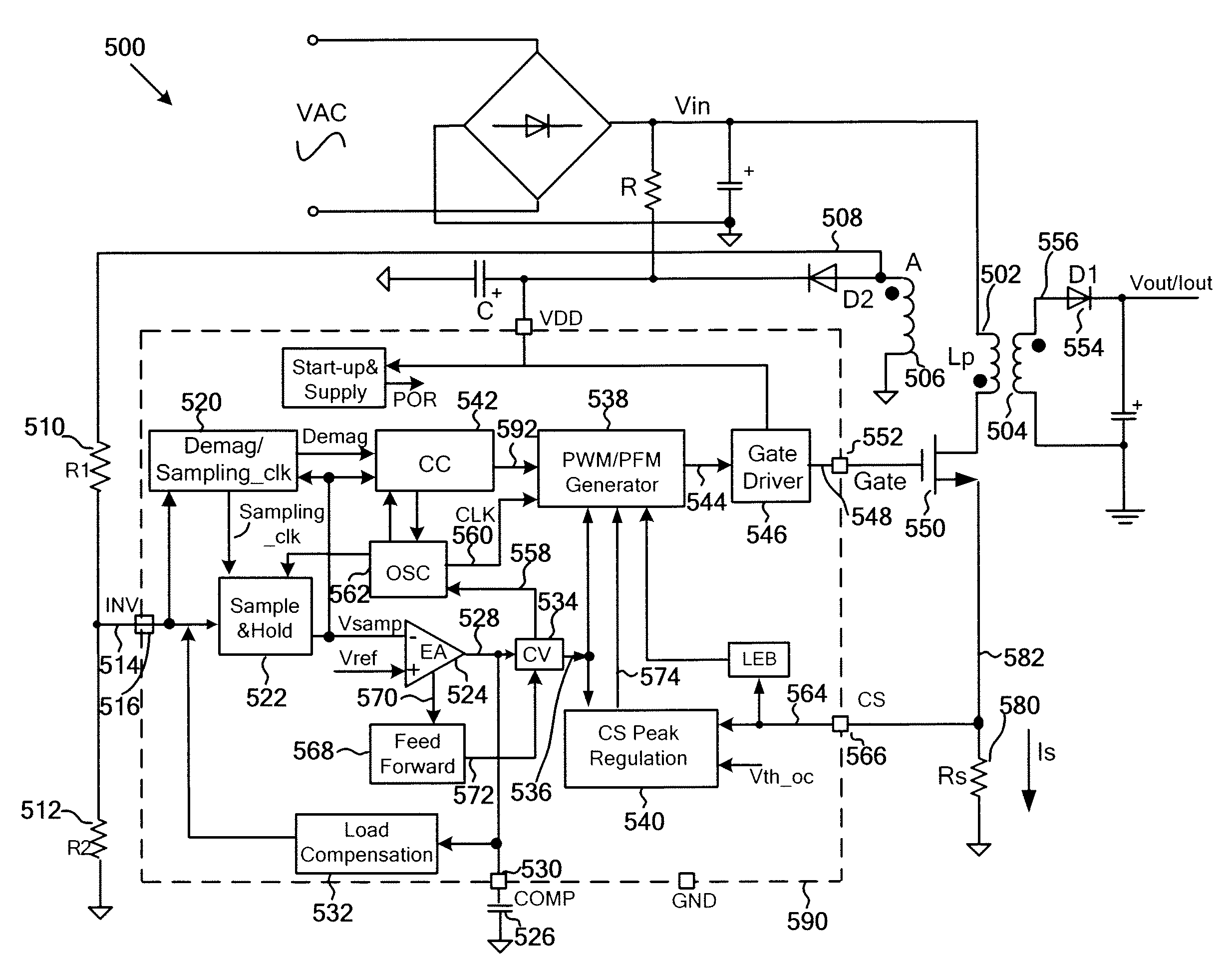 Systems and methods for constant voltage mode and constant current mode in flyback power converter with primary-side sensing and regulation