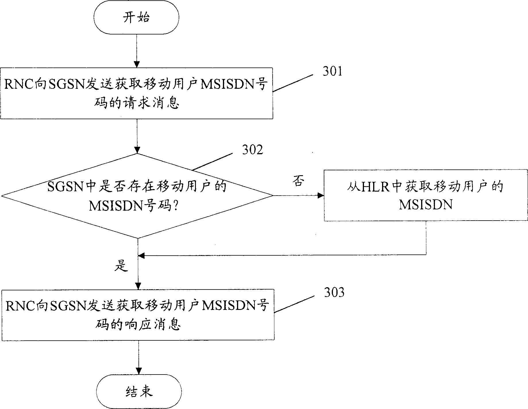 Method for obtaining mobile user comprehensive service digital net number