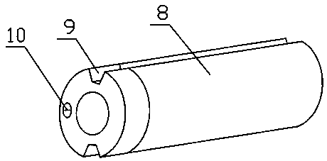 Corn pollen collecting device