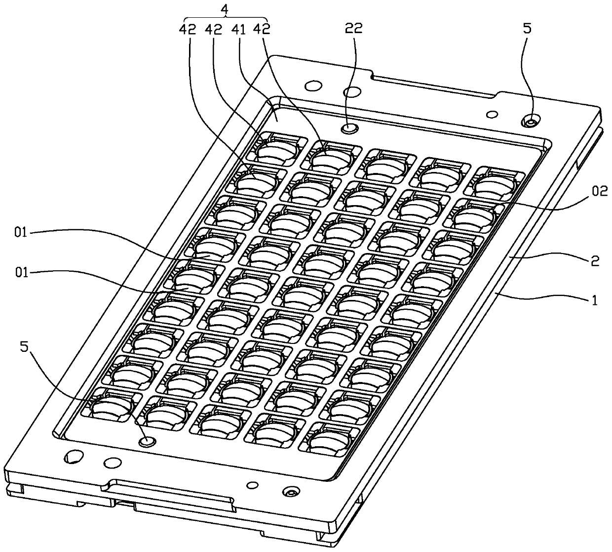 Lens ink-jet tooling