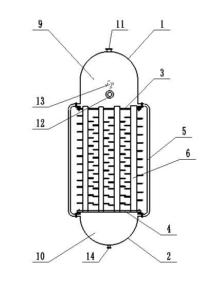 Ammonia distillation method for waste heat of coke-oven flue gas and equipment