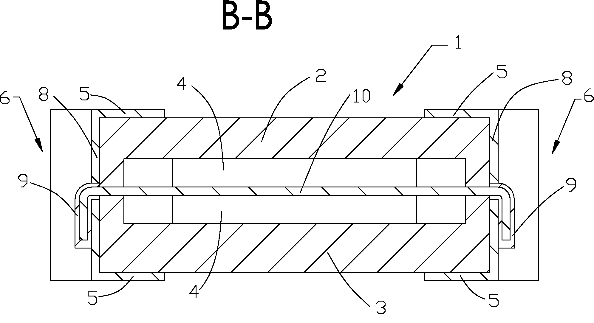 Suspended-fuse-wire-type surface-mount fuse and manufacturing method thereof