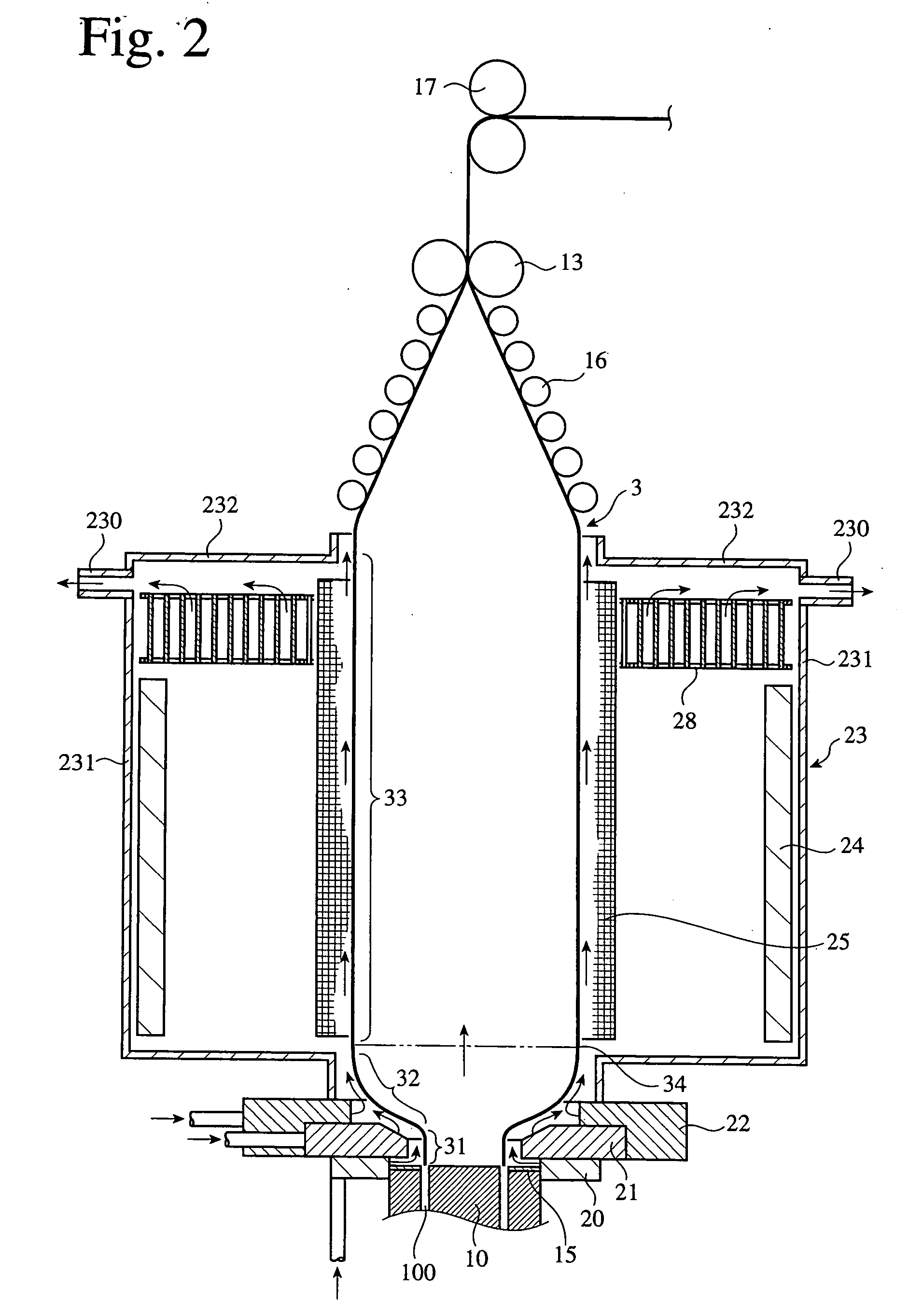 Method and apparatus for producing polybutylene terephthalate film, and shape-memory polybutylene terephthalate laminate film