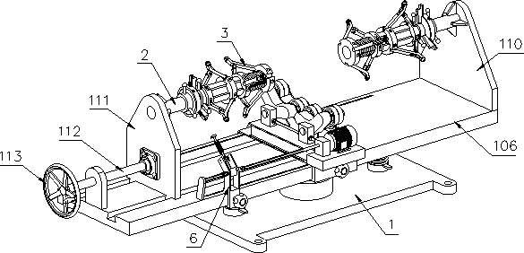 A kind of auxiliary welding tool for reel sidewall