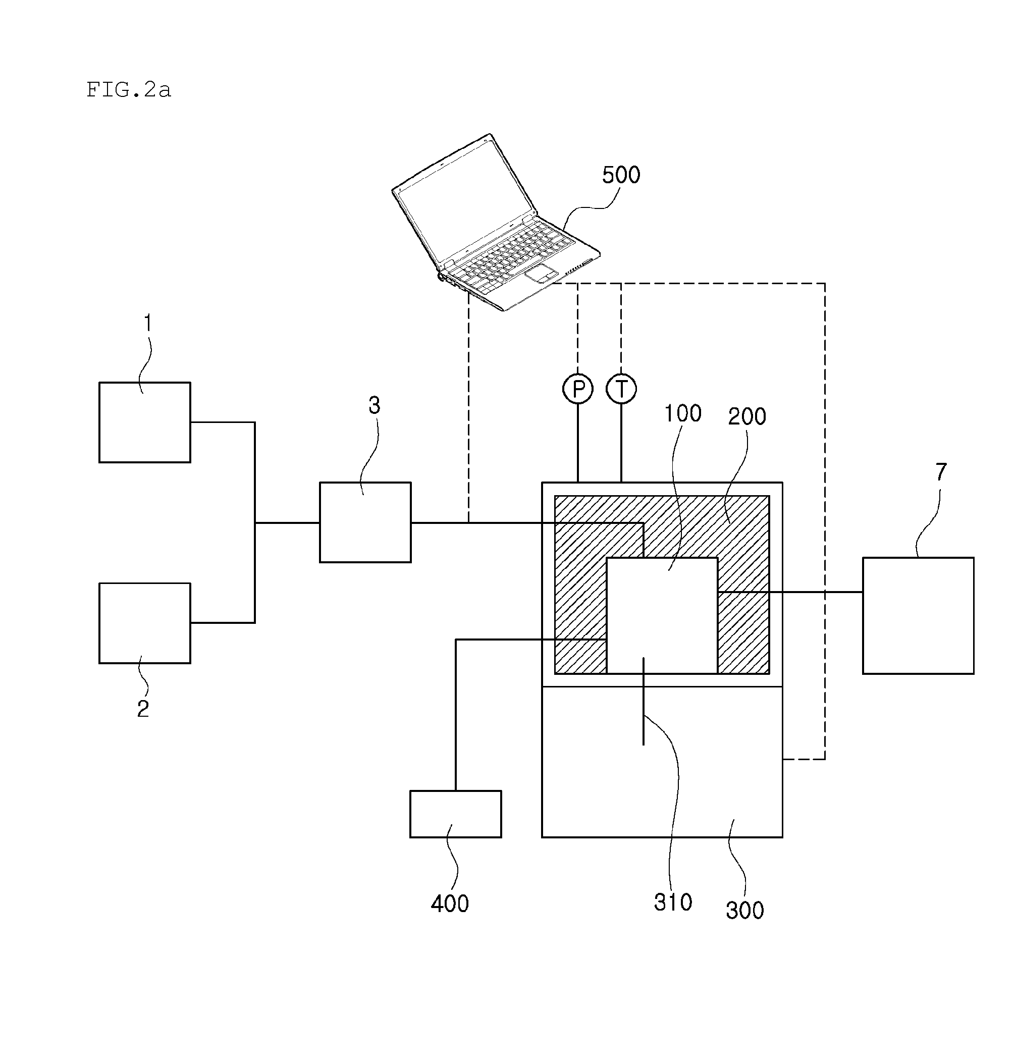 Gas hydrate reactor comprising thermoelectric module