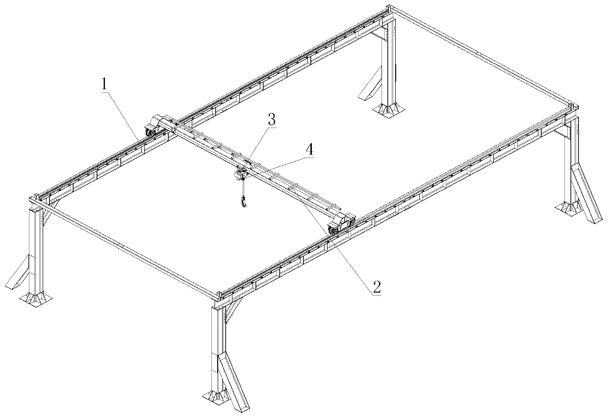 Multi-angle movable glass lifting device