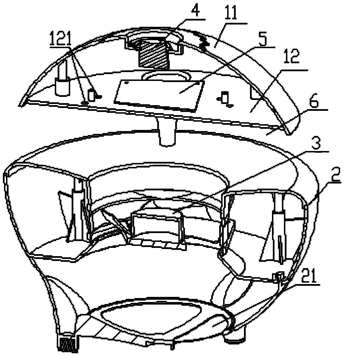 Air-flow type mosquito killer