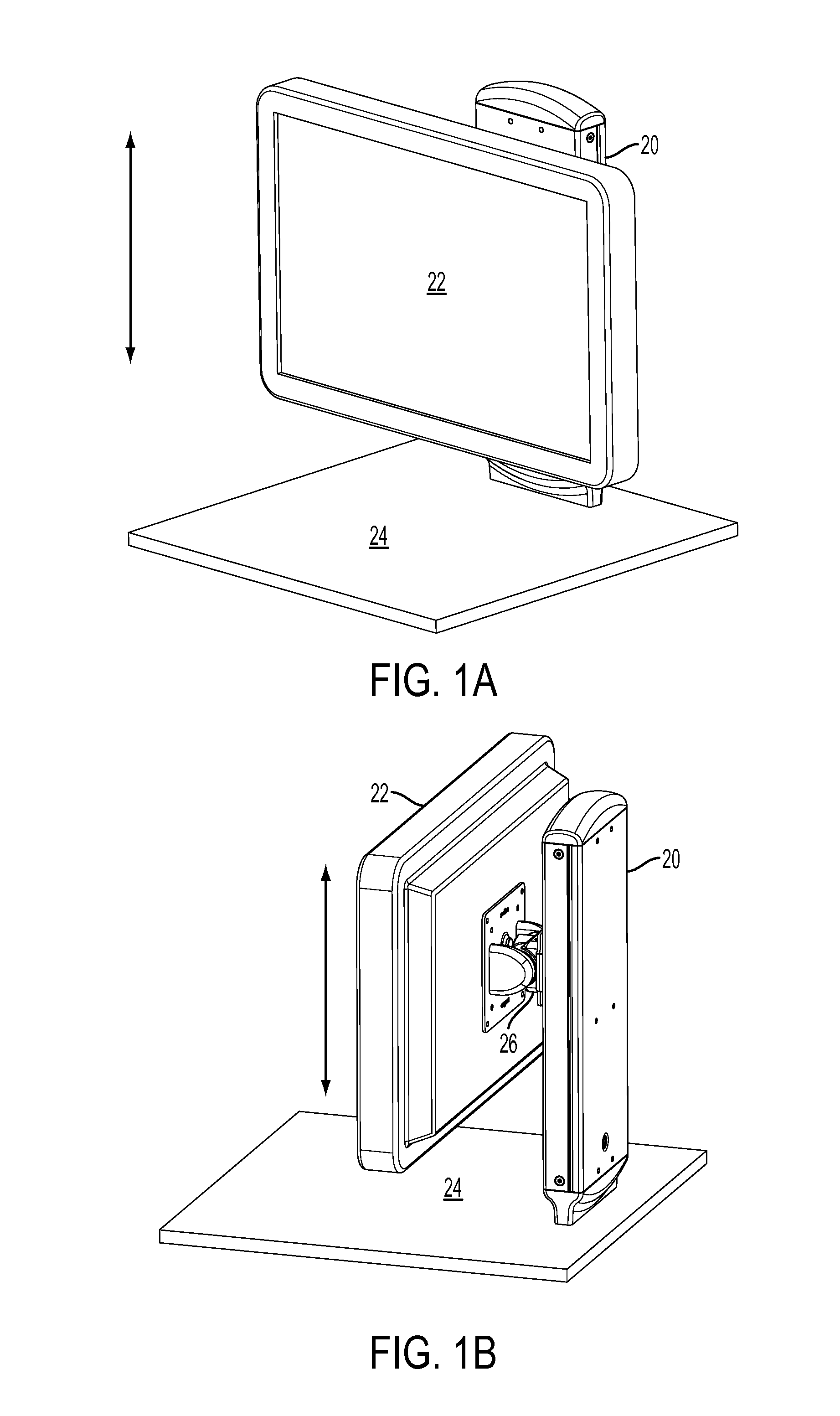 Device for positioning an object at a user-adjusted postion