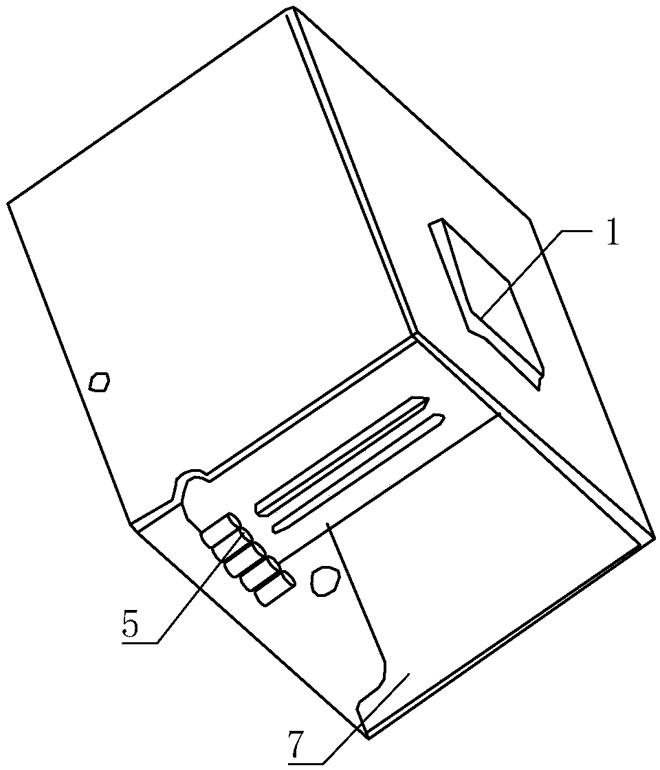 Elevator calling device and elevator calling system and method of AGV