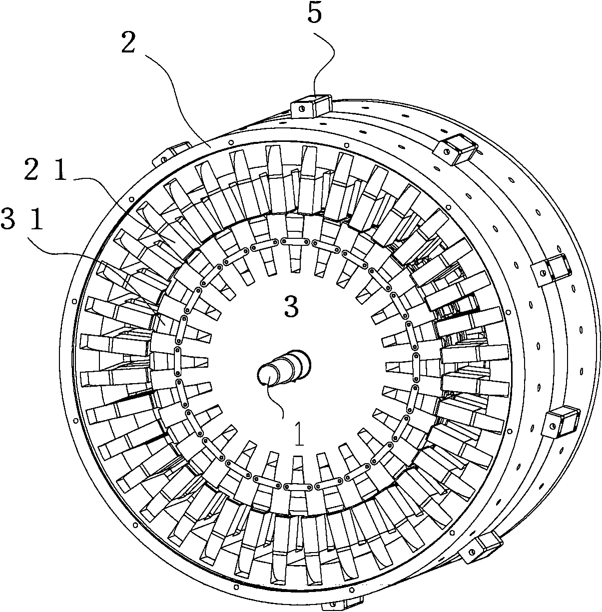 Method for controlling frequency stabilization of permanent magnet wind-driven generator capable of adapting to changing torque