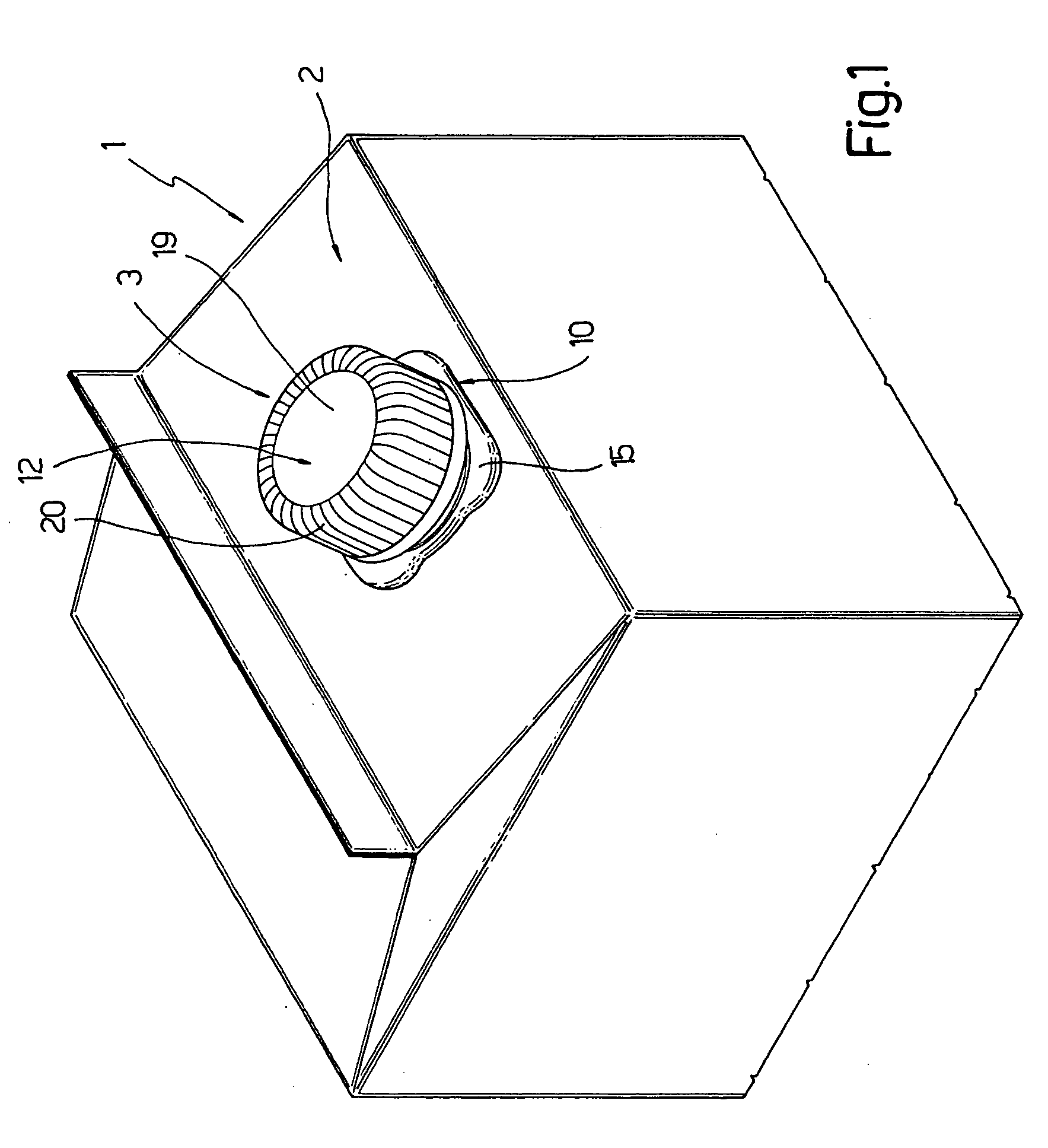 Opening Device for a Sealed Package Containing a Pourable Food Product