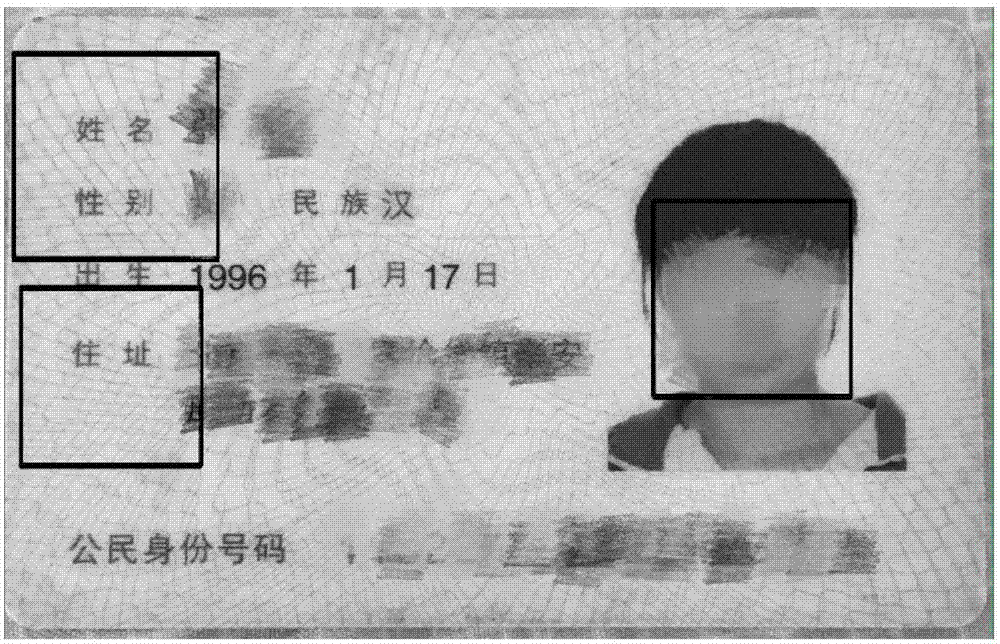 Face recognition-based identity card definition discrimination method and system