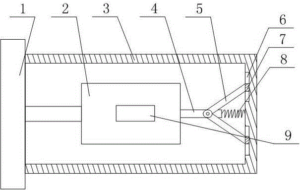 Using method of active headrest for protecting safety of neck of automobile passenger