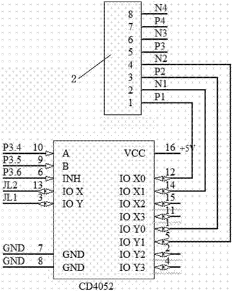 Testing system and method of reflection parameters of building stress distribution