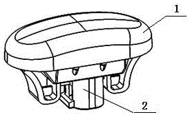 A new type of led car side turn signal