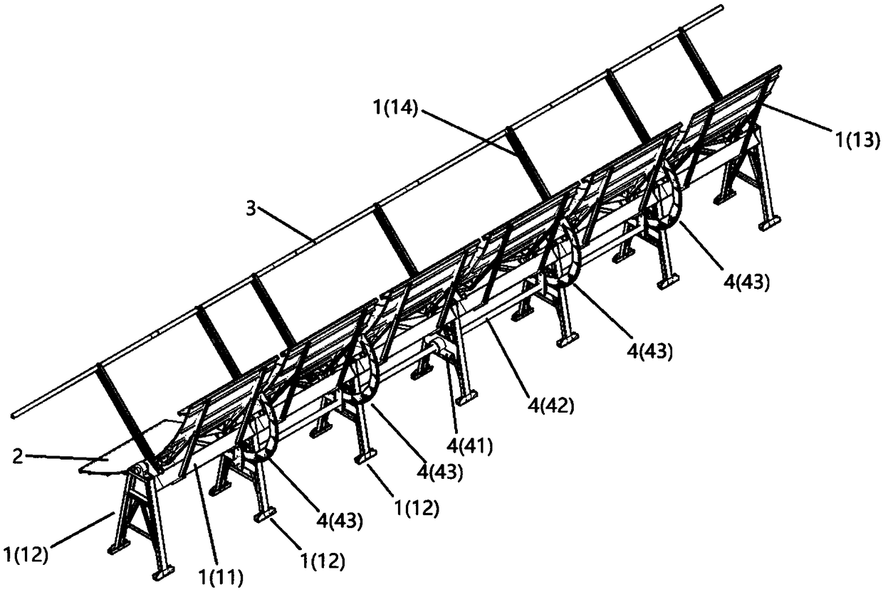 High-stability solar energy collecting device