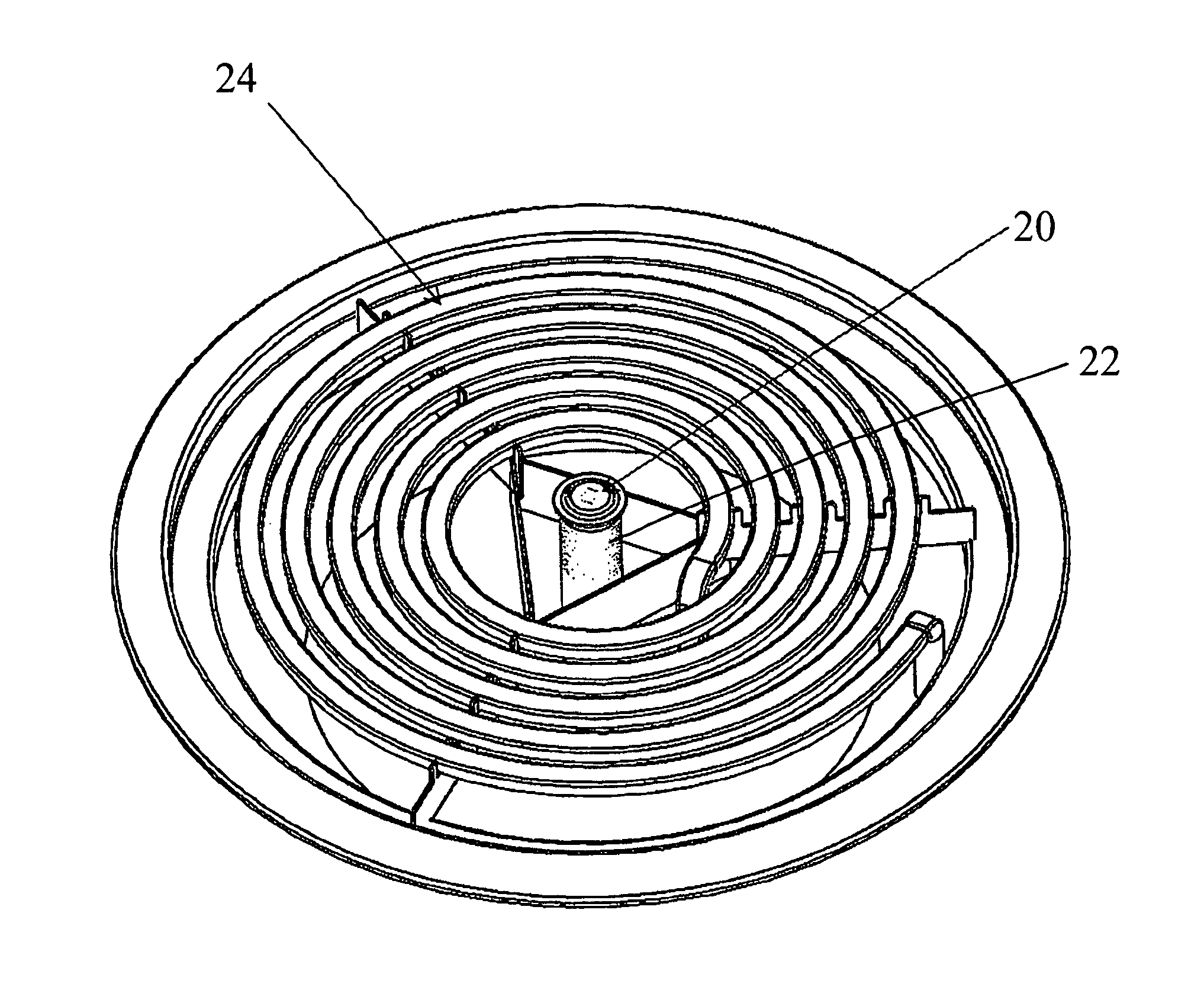Device and method for cooktop fire mitigation