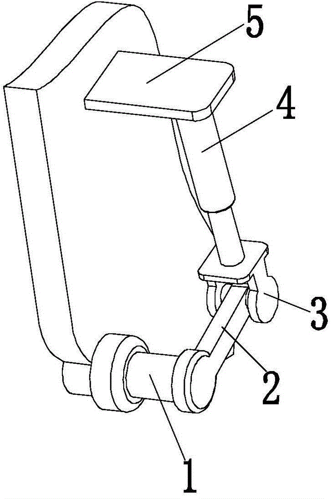 Gravel grab bucket claw head adjustment device