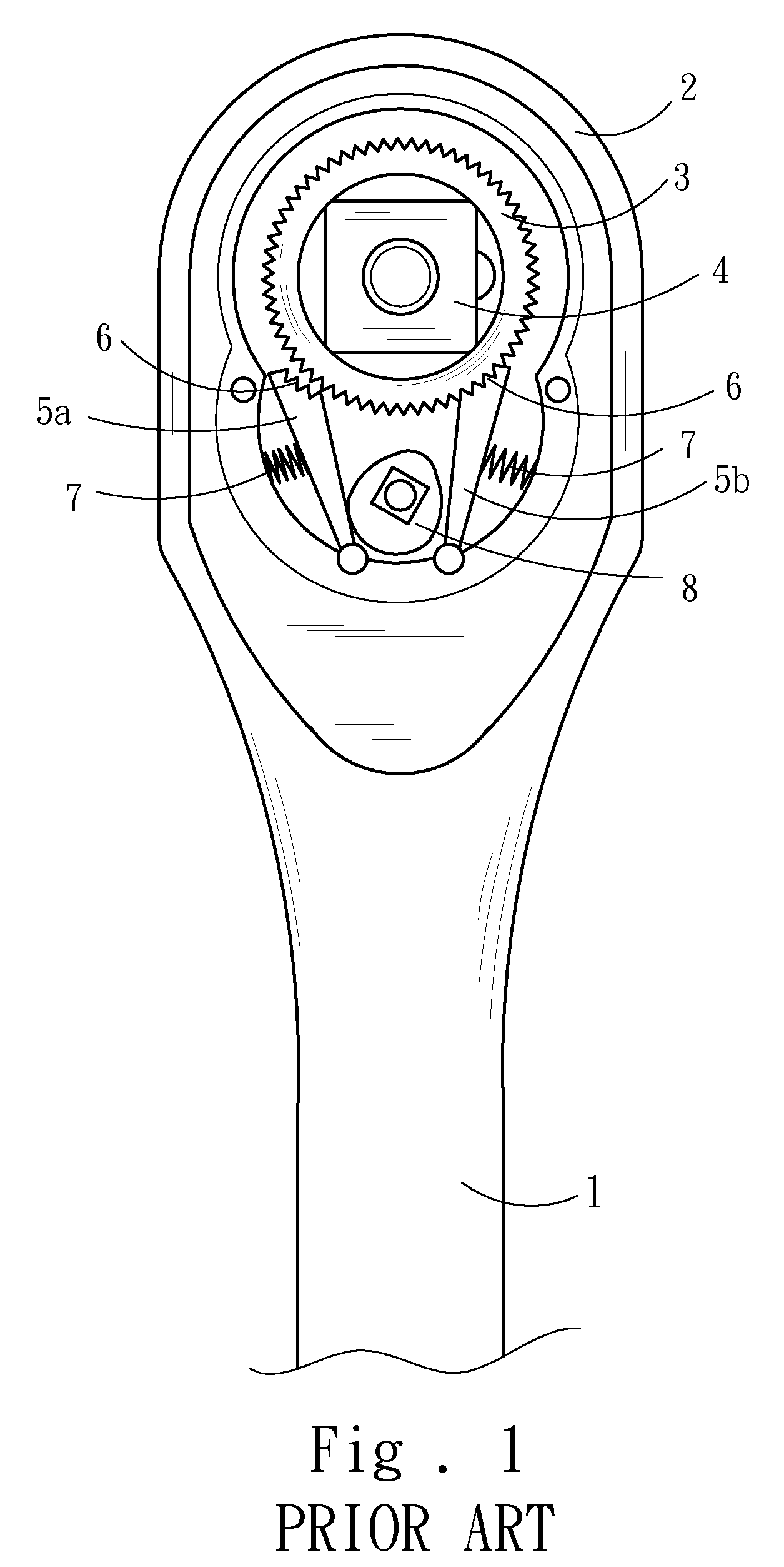 Bi-directional ratchet wrench