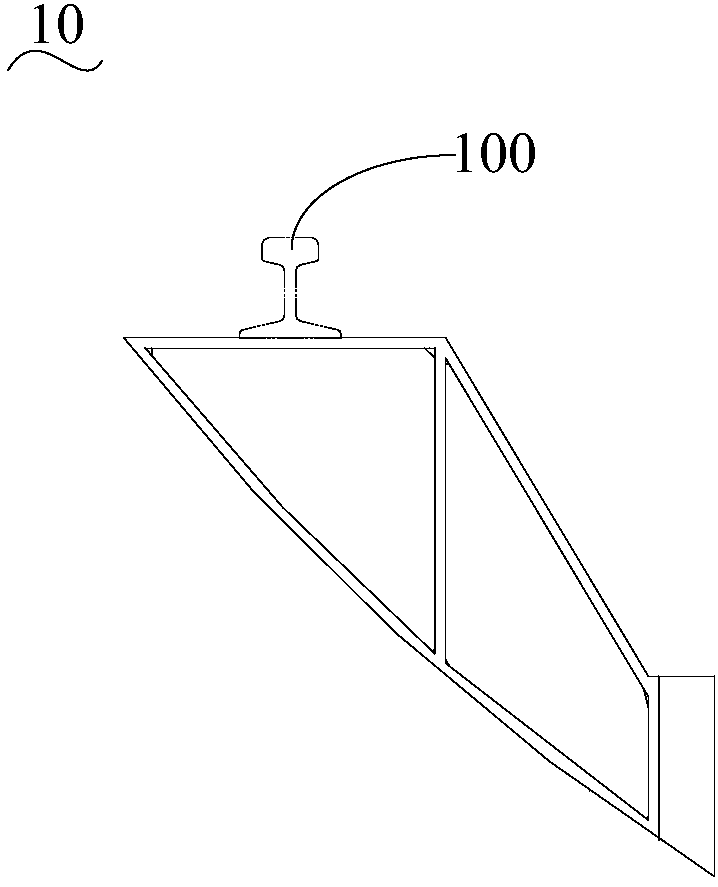 Tunnel inner sleeper and application construction method thereof