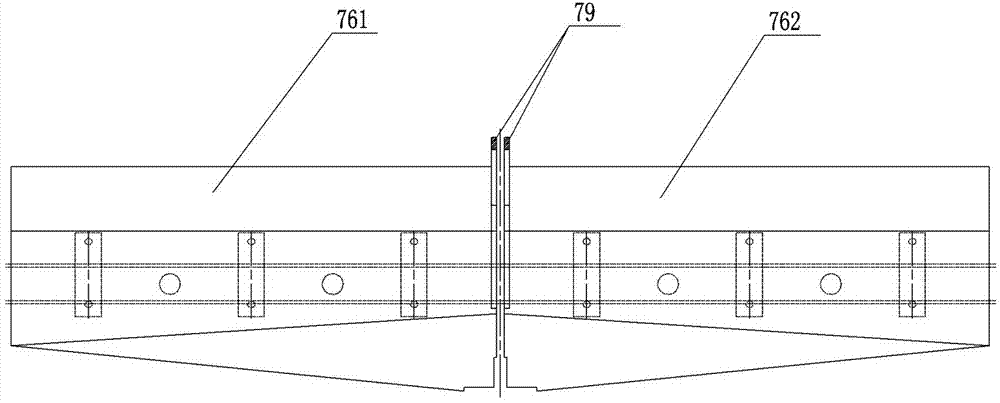 Processing method of thermoplastic filament composite material excrement leaking plate