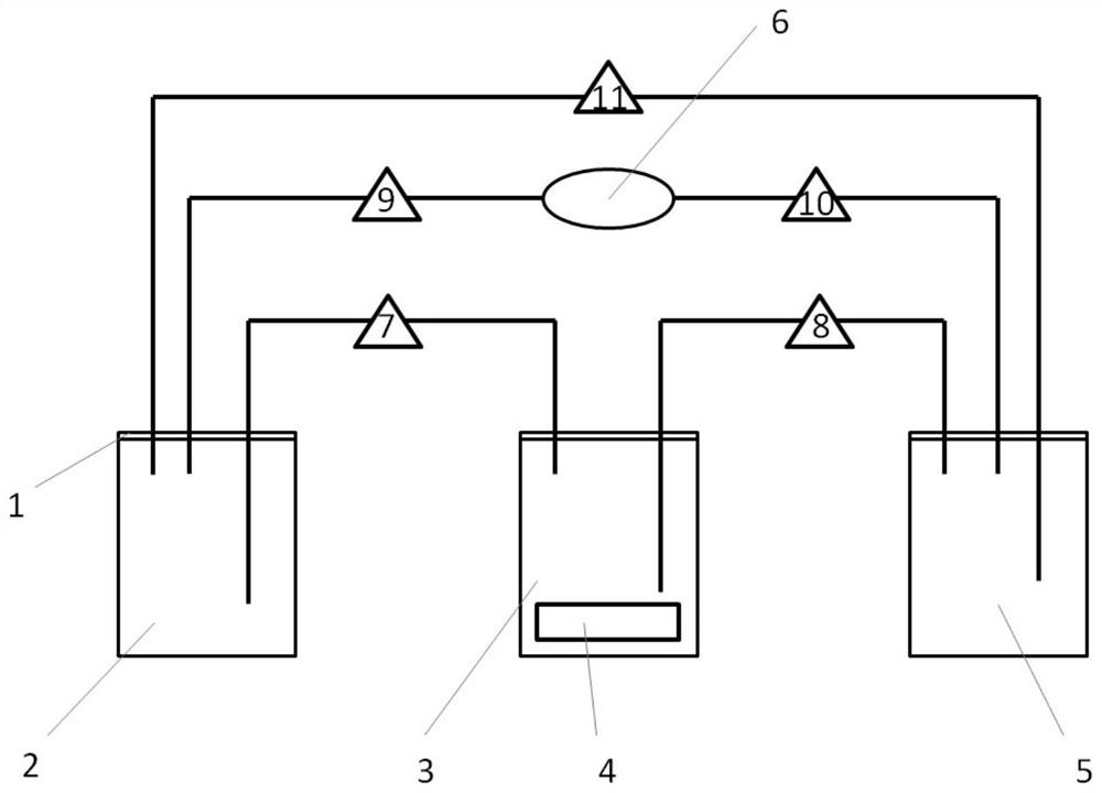 Low-pressure corrosion device and method for quartz microwell plate